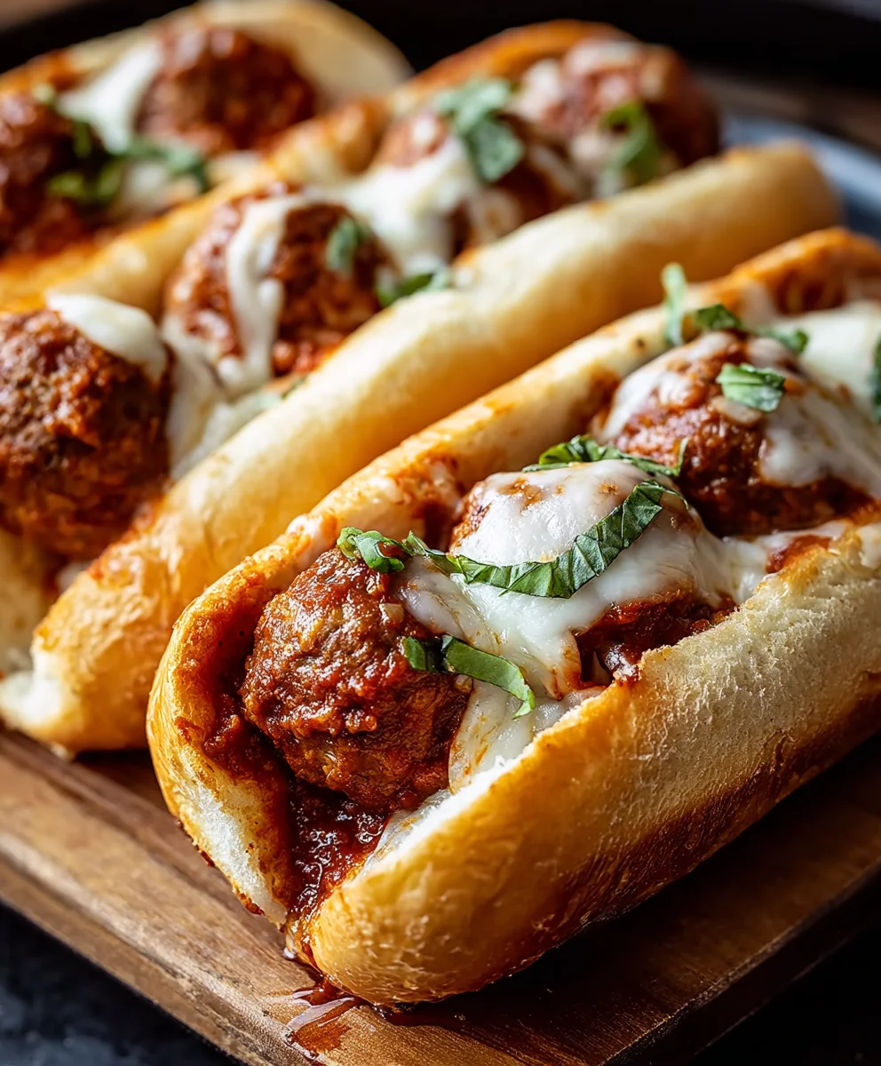 Easy Beef Meatball Sub - Quick Weeknight Dinner