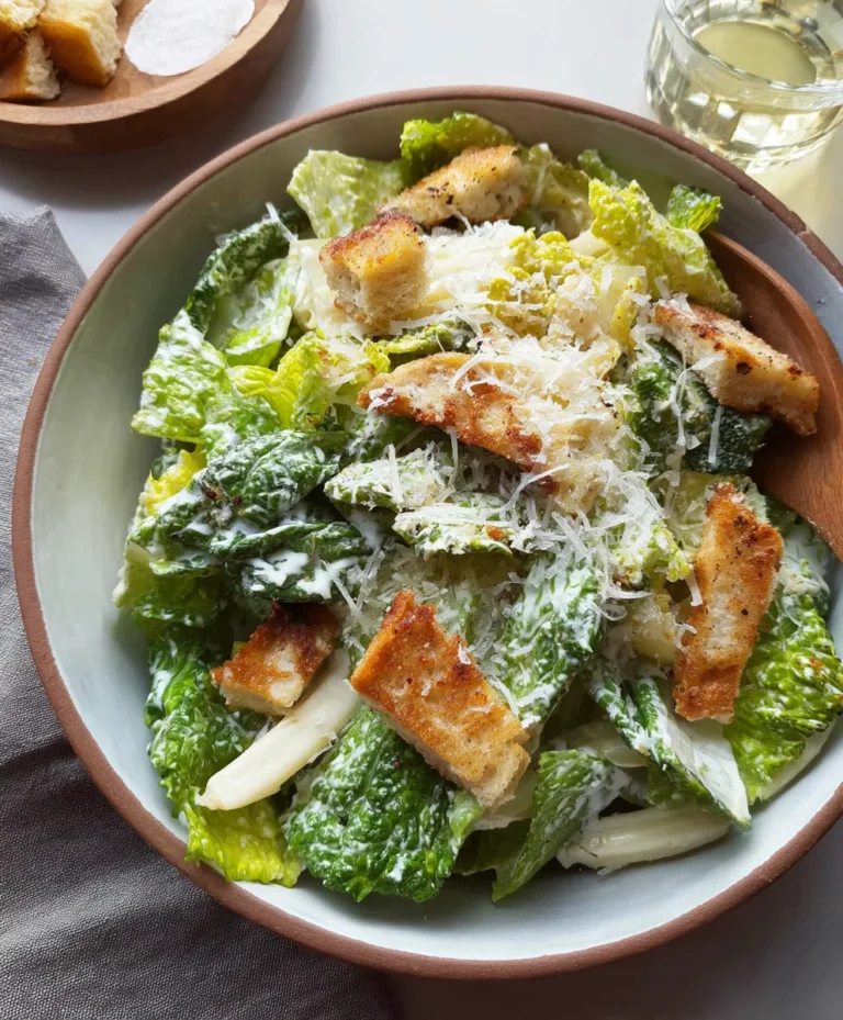 Best Vegetarian Caesar Salad- Easy & Delicious Recipe