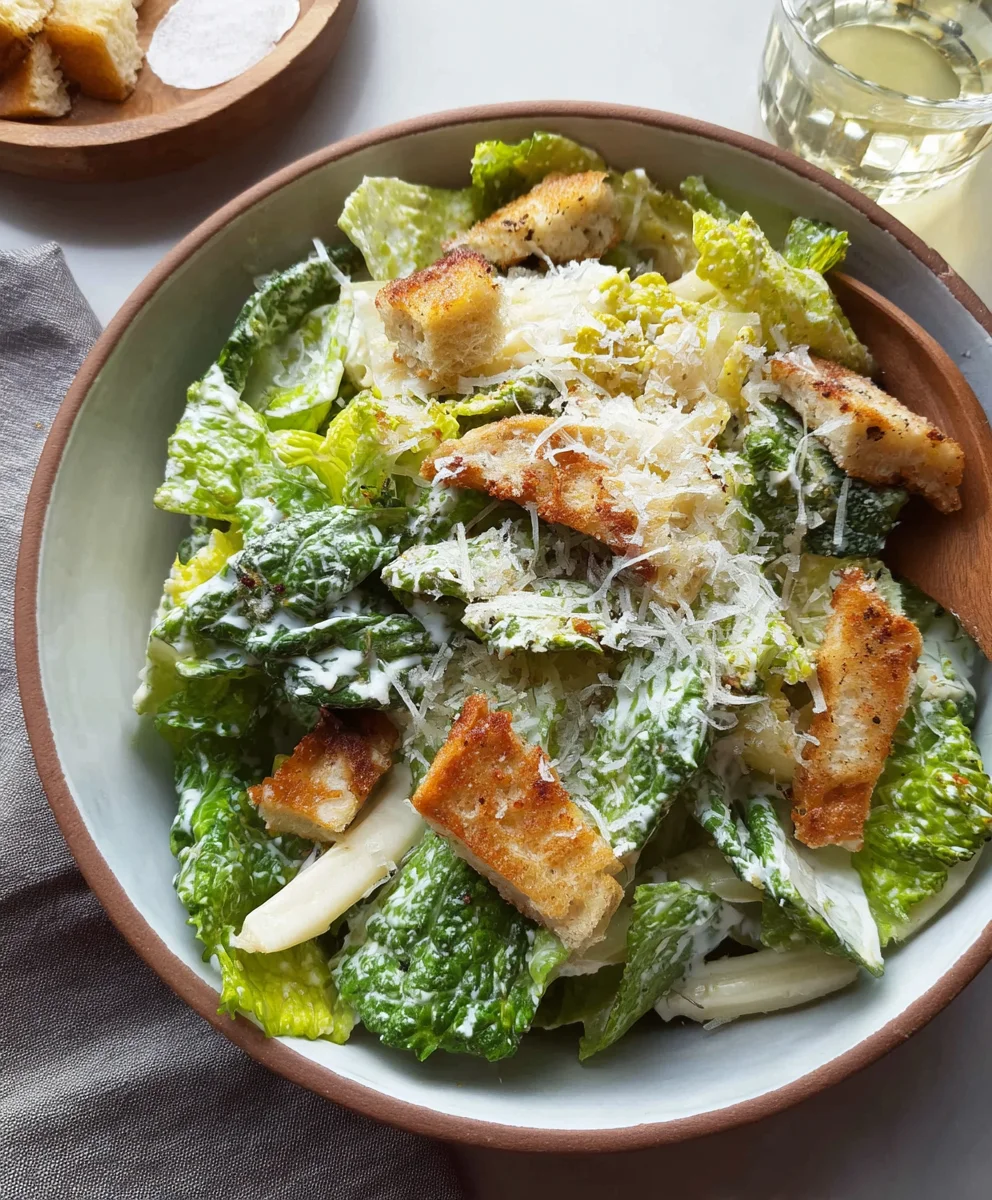Best Vegetarian Caesar Salad- Easy & Delicious Recipe