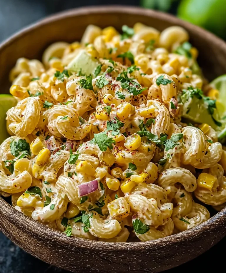 Mexican Street Corn Pasta Salad Recipe