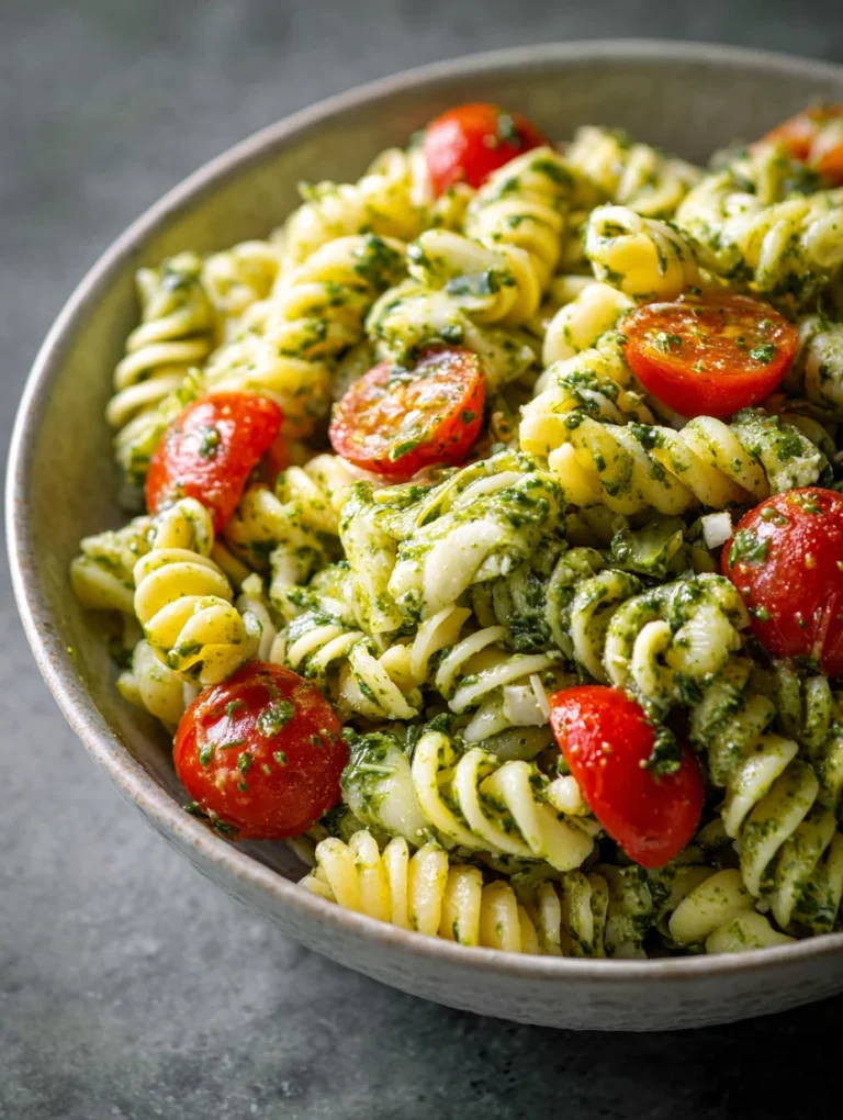 Easy Pesto Pasta Salad – Fresh & Flavorful Recipe