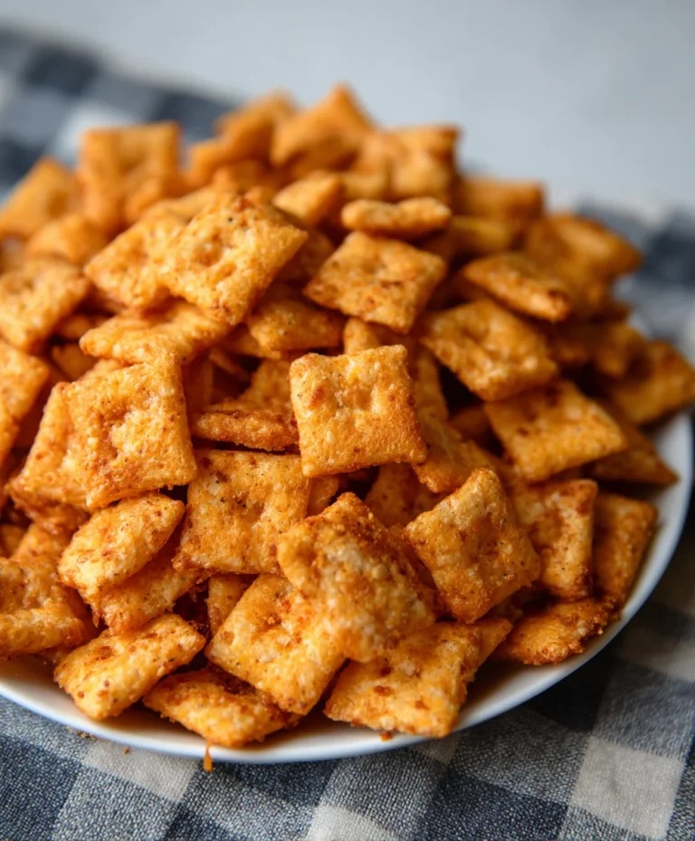 Sourdough Cheez-Its – Crispy Homemade Crackers