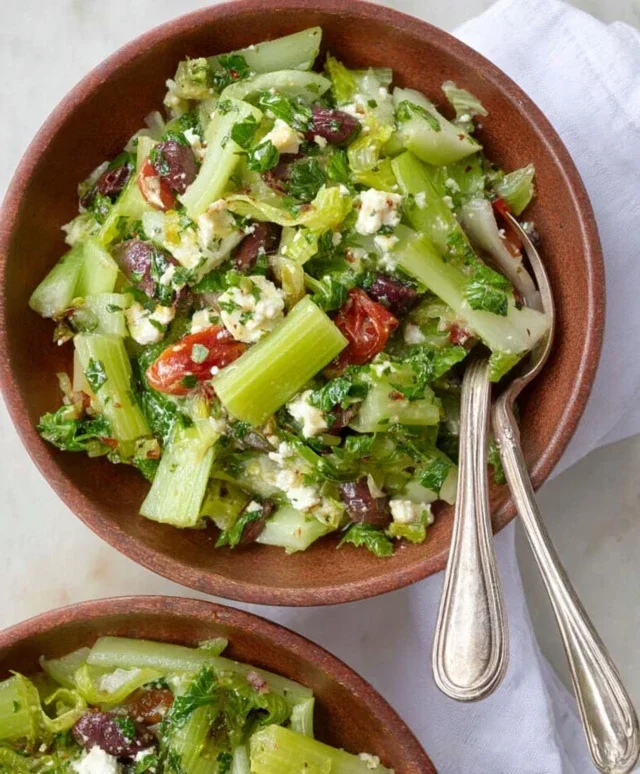 Mediterranean Celery Salad
