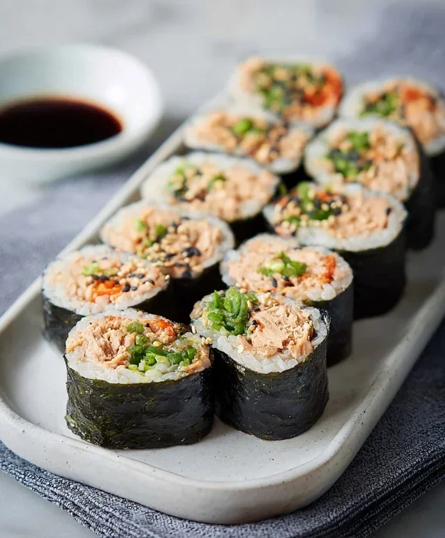 Easy 15-min. Spicy Tuna Kimbap