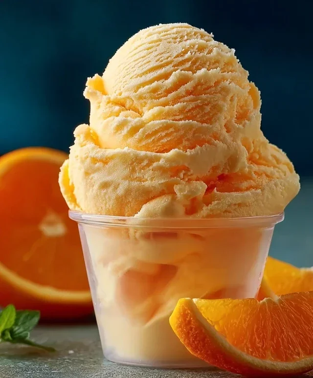 Orange Crush Sherbet