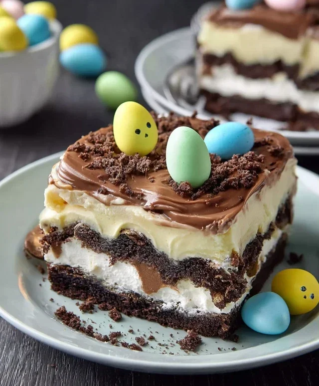 Easter Chocolate Lasagna