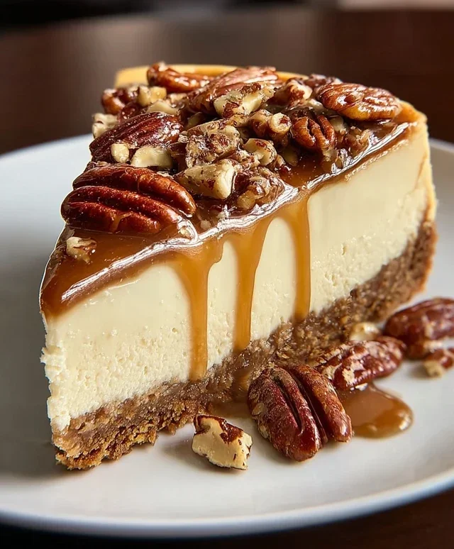 Butter Pecan Cheesecake