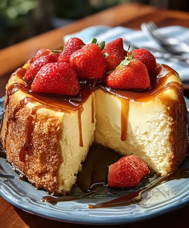 Cheesecake with Pound Cake Center
