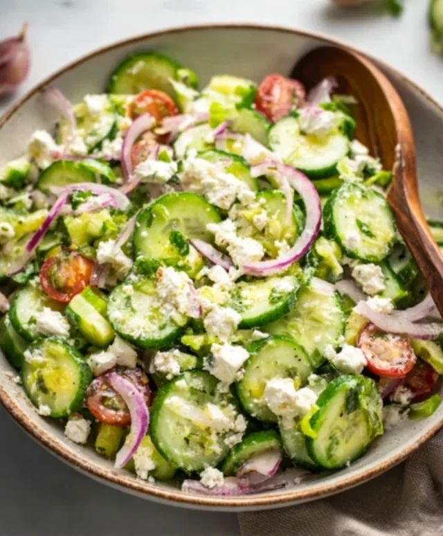 Cucumber Feta Salad Recipe