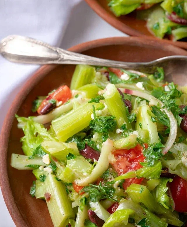 Mediterranean Celery Salad