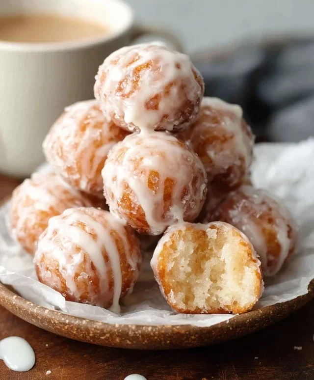 Keto Glazed Donut Balls