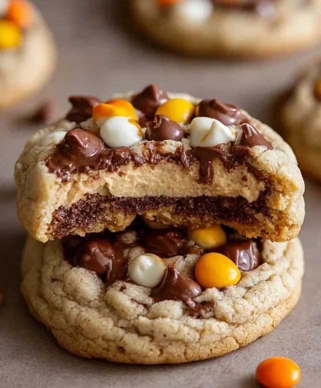 Reese's Cheesecake Cookies
