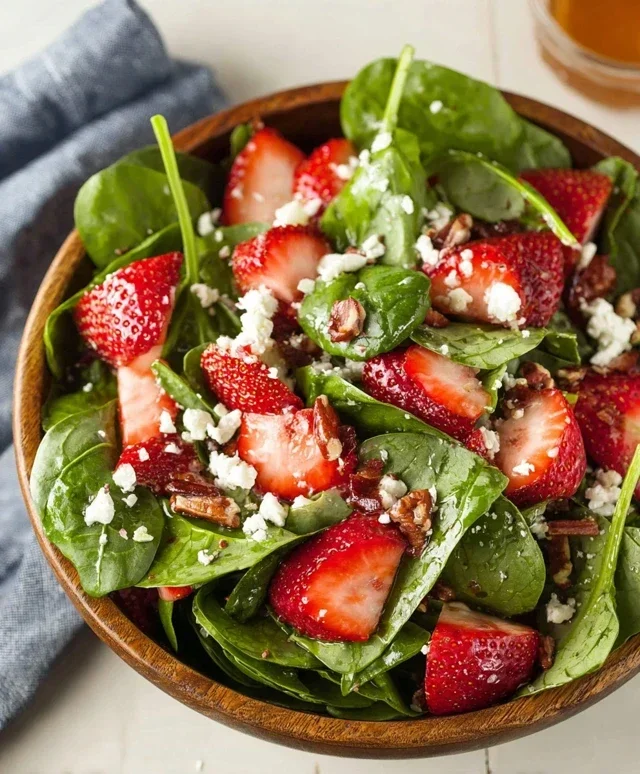 Spinach Strawberry Salad