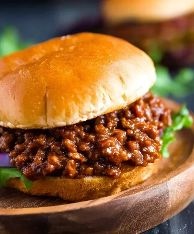 The Best Homemade Sloppy Joes
