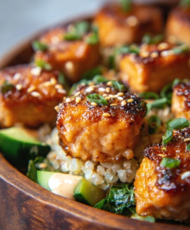 Bang Bang Salmon Bites