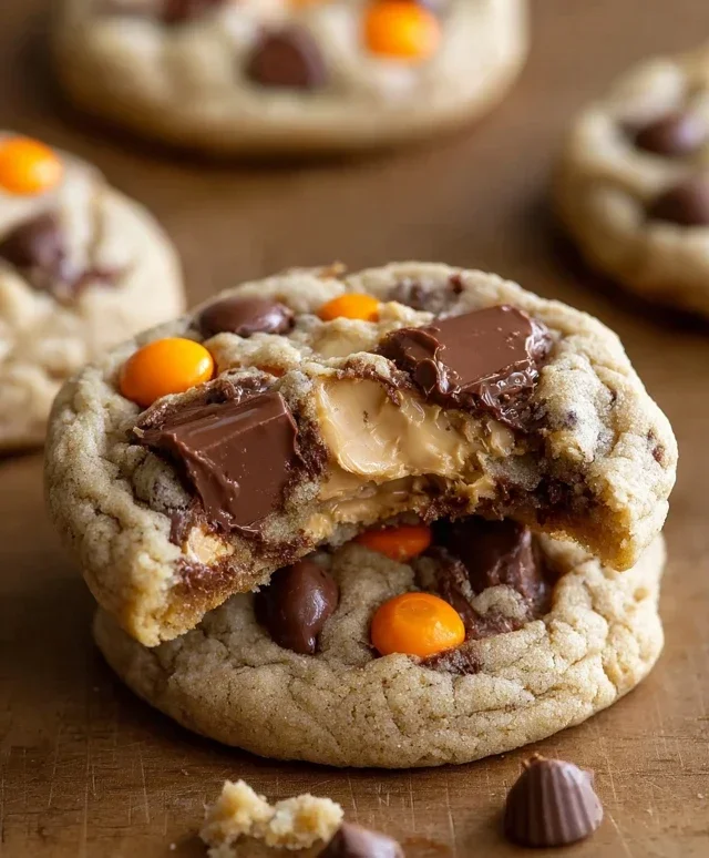 Reese's Cheesecake Cookies