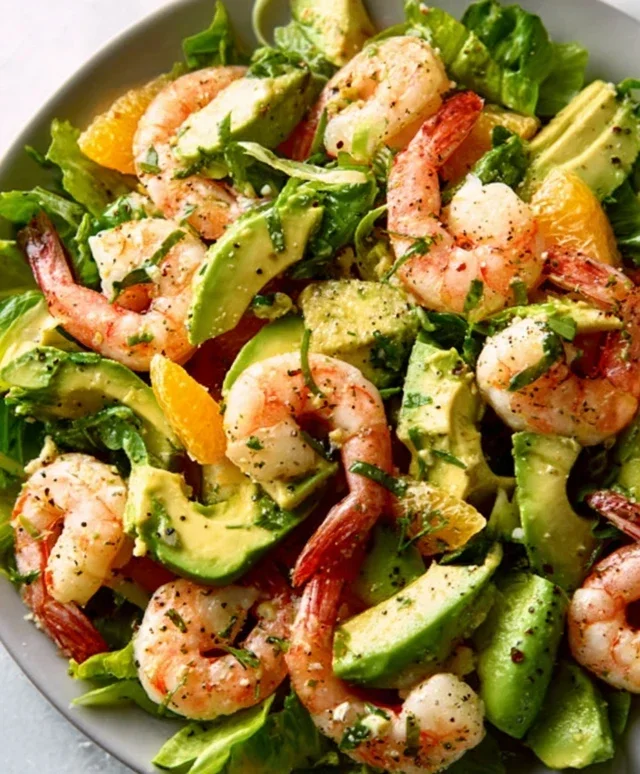 Citrus Shrimp Avocado Salad