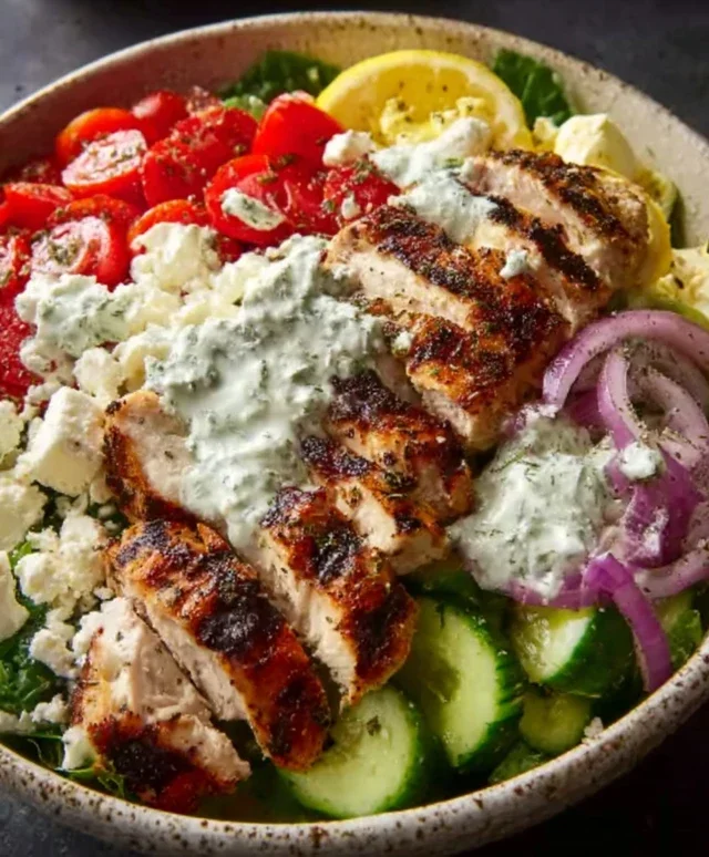 Greek Chicken Bowls