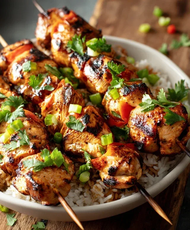 14 Chicken Skewer Recipes for Easy Dinners!