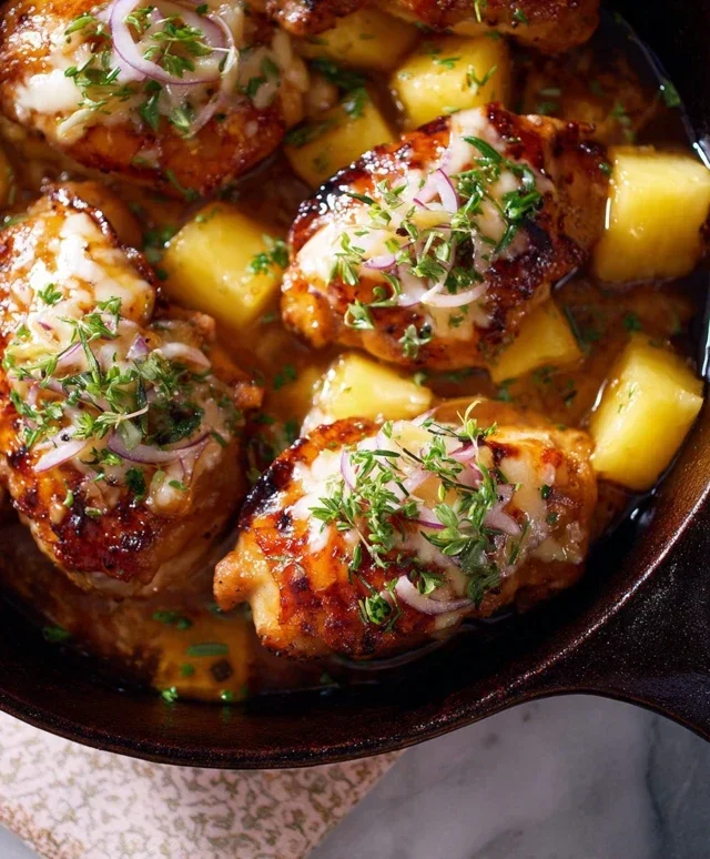Pineapple Baked Chicken
