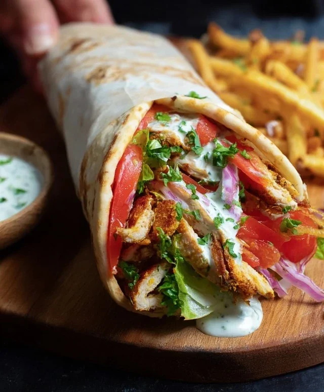 Chicken Shawarma Wrap