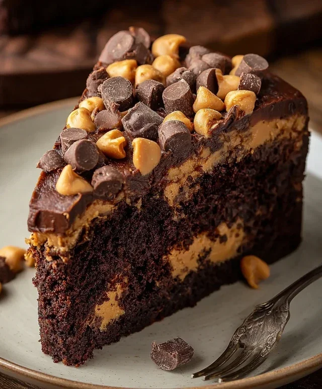 Chocolate Peanut Butter Cake