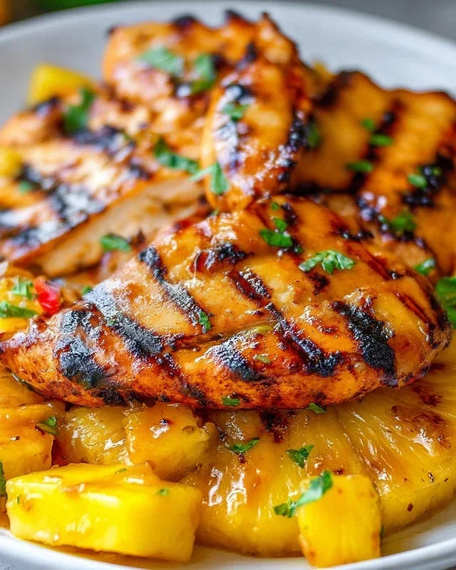 BBQ Chicken Skewer Salad