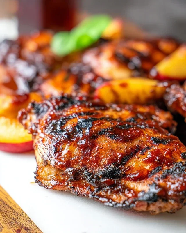 BBQ Chicken Skewer Salad