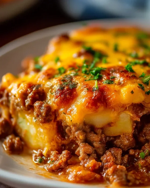Hobo Casserole Ground Beef
