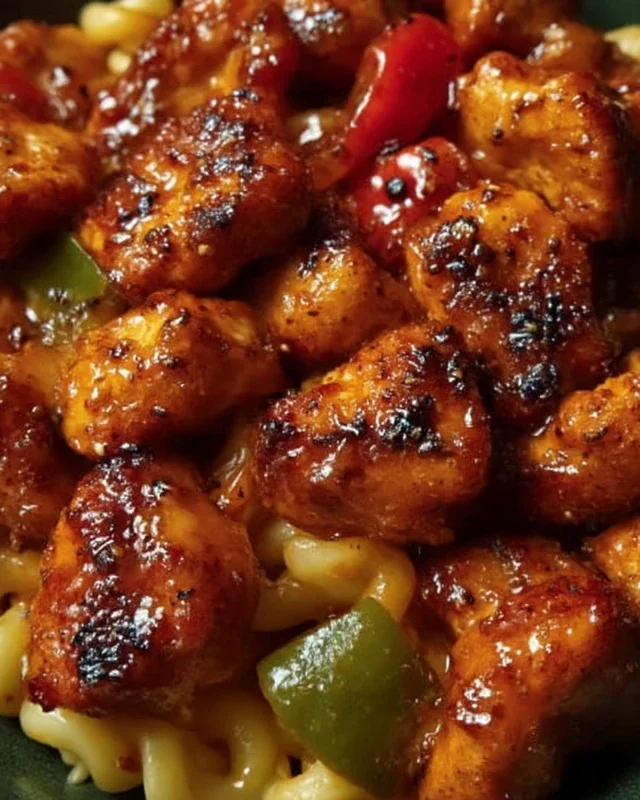 Sweet and Spicy Honey Pepper Chicken