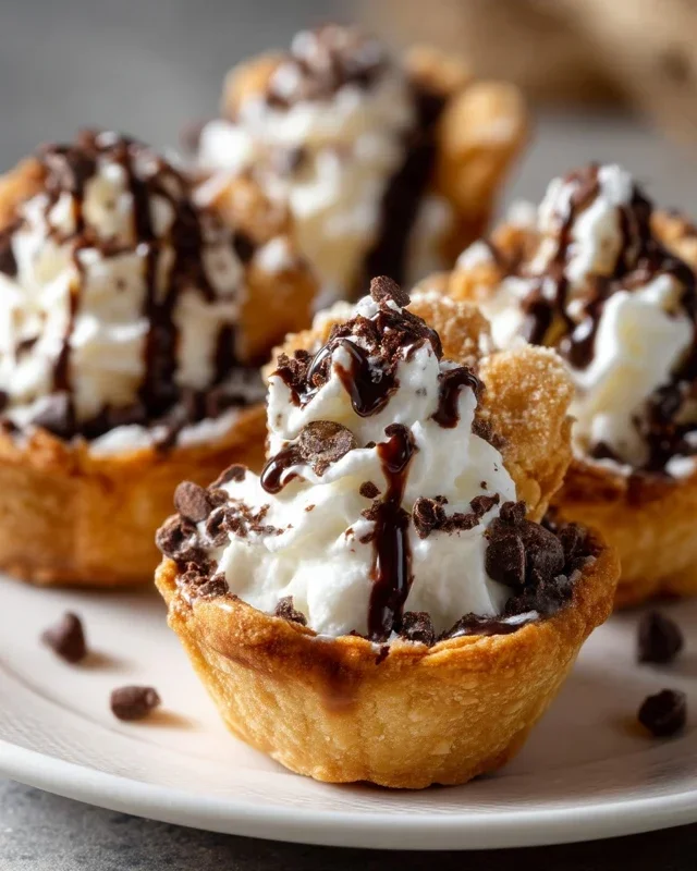 Mini Cannoli Cups