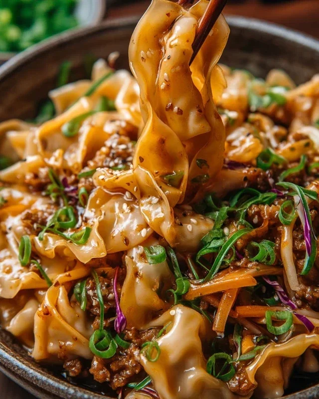 Potsticker Noodle Bowl