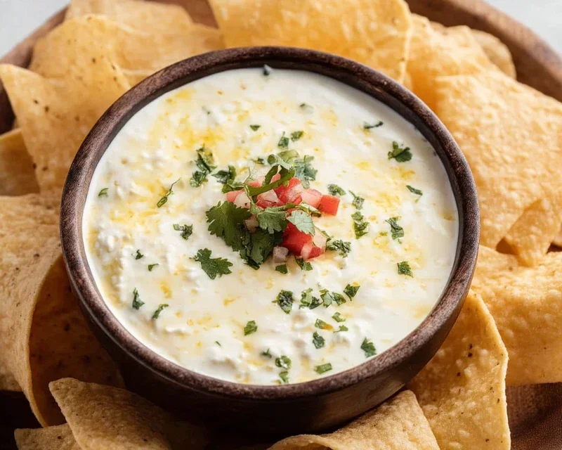 Best Mexican White Cheese Dip