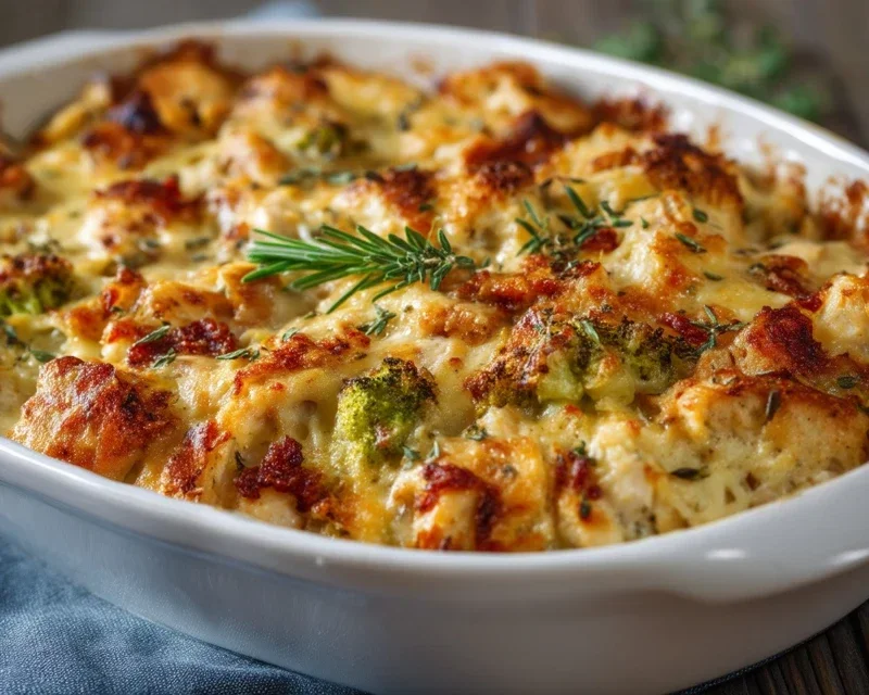 Easy Low Carb Chicken Casserole
