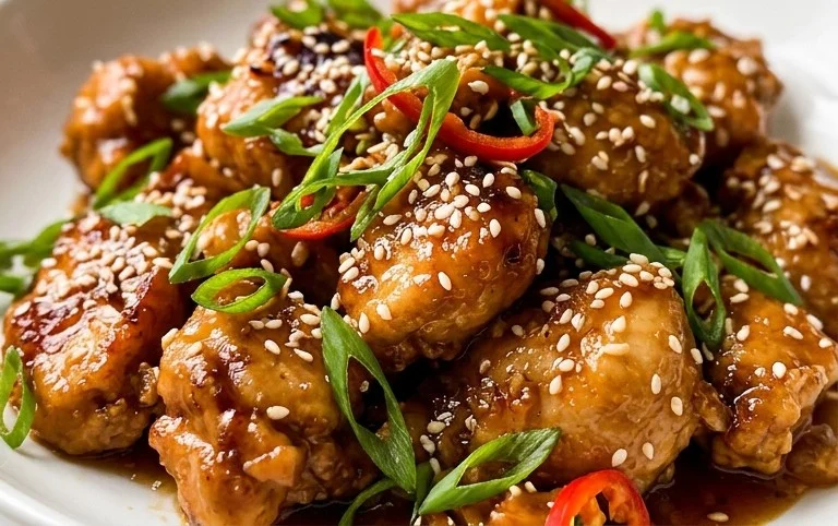 Healthy Sesame Chicken