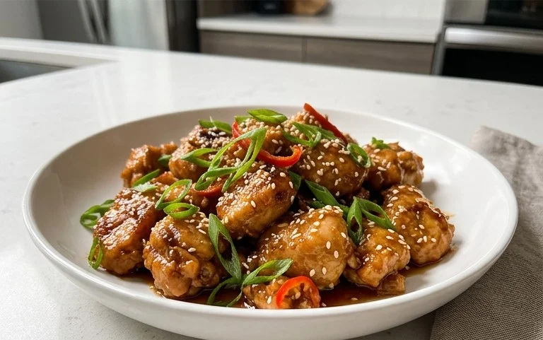 Healthy Sesame Chicken