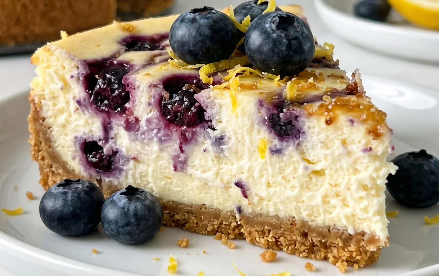 Lemon Blueberry Cheesecake