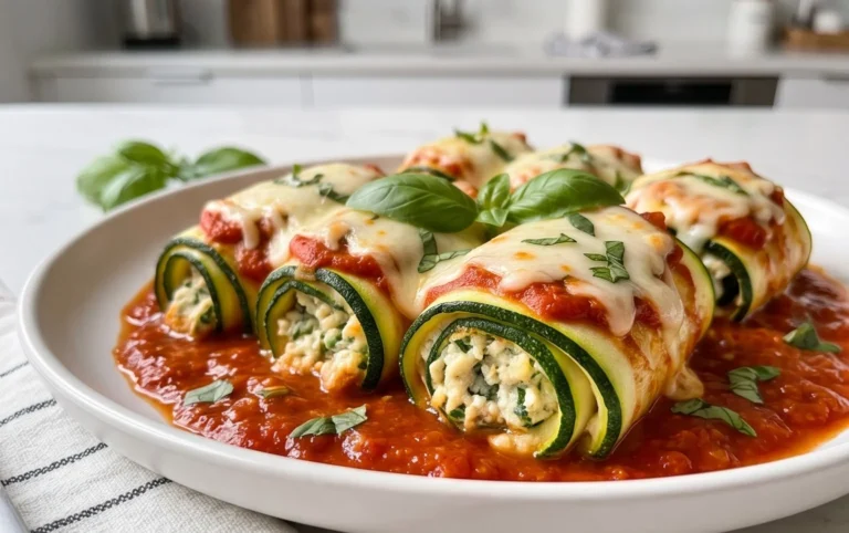 Vegan Zucchini Rollatini