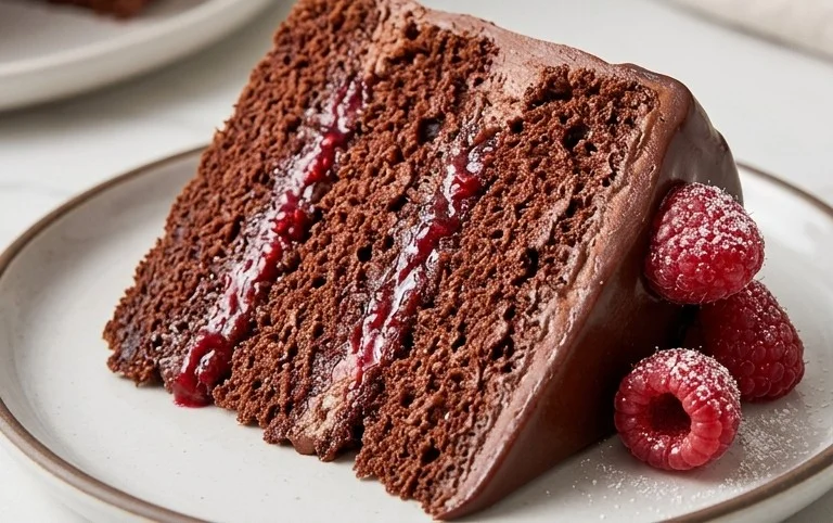 Chocolate Raspberry Cake