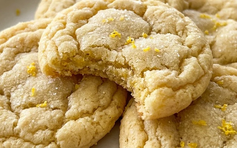 Soft & Chewy Lemon Cookies