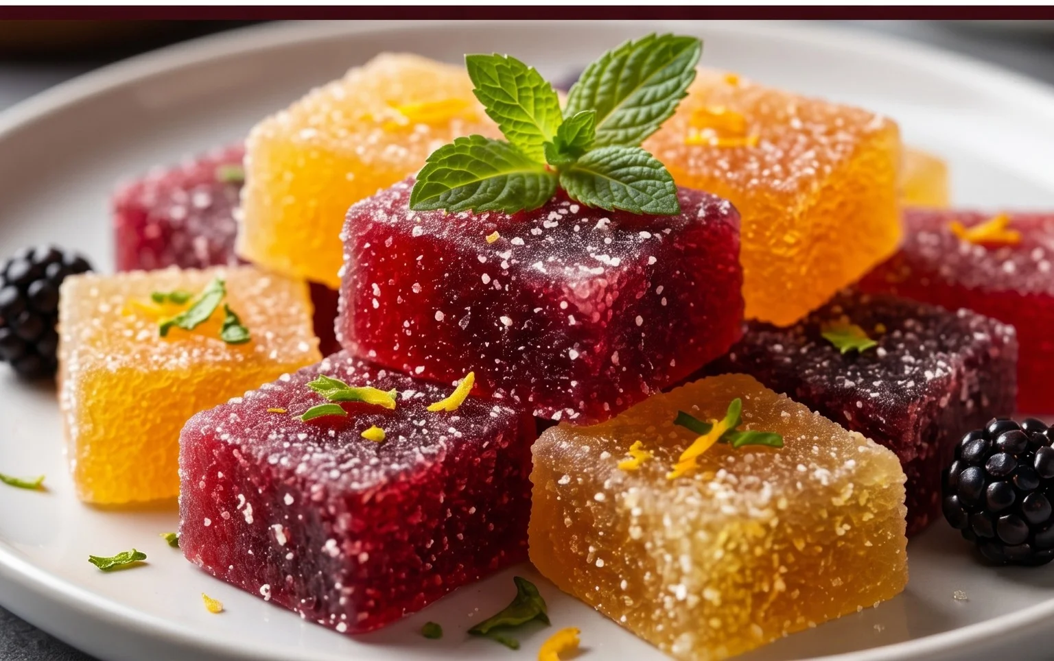 Homemade Pâtes de Fruits (no corn syrup)