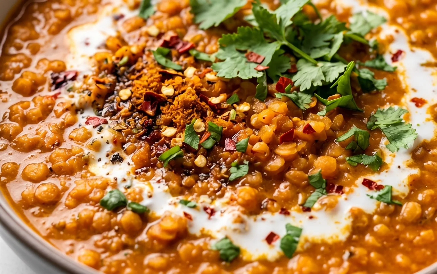 Spicy Red Lentil Curry