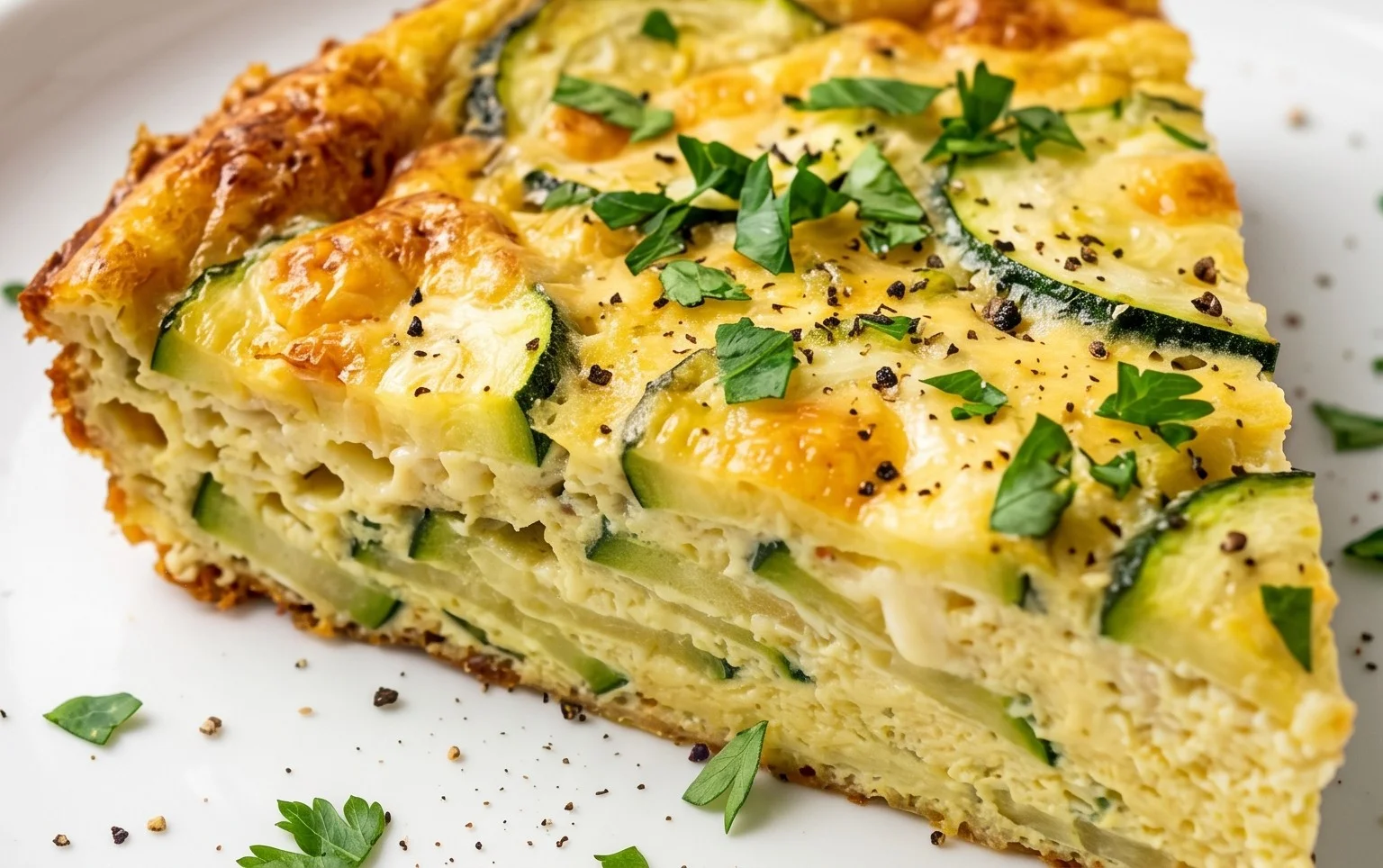 Crustless Zucchini Quiche Recipe