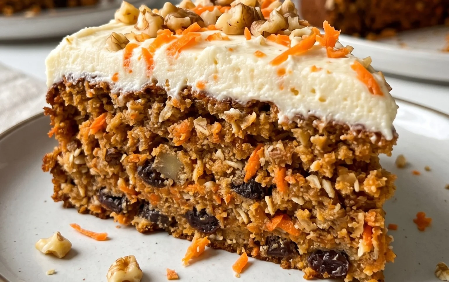 Easy Flourless Oatmeal Carrot Cake Recipe