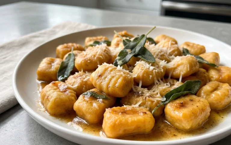 Sweet Potato Gnocchi