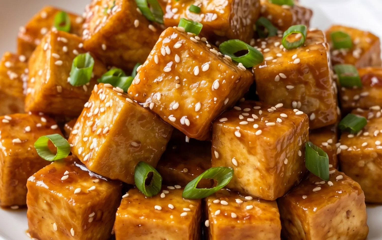 Honey Garlic Tofu