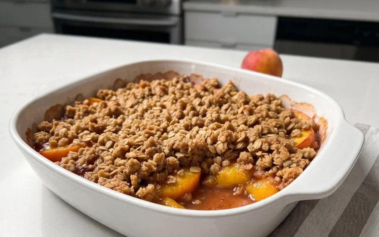 Peach Crisp