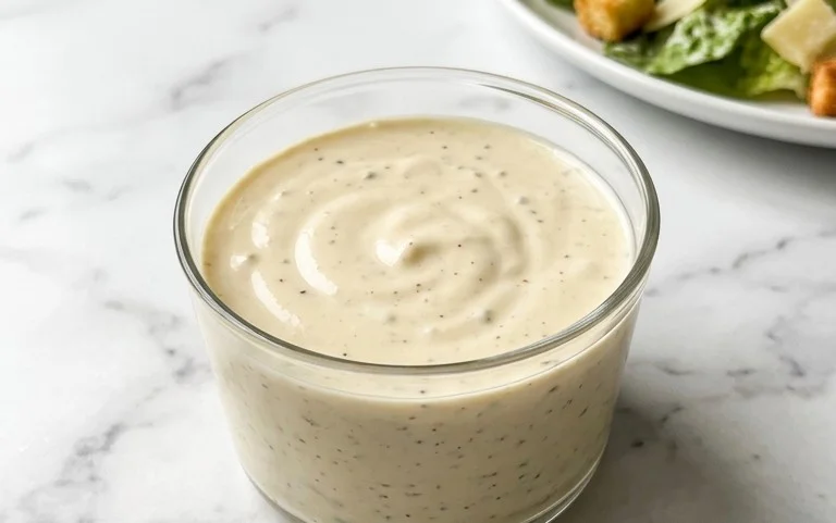 Caesar Salad Dressing (Classic, Creamy & 5 Minutes) 🥗