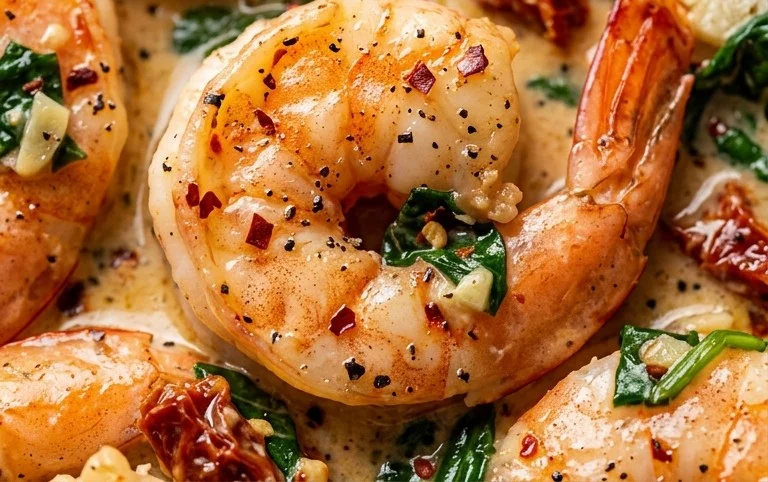 Tuscan Shrimp (One-Pan, 30-Minute Dinner)