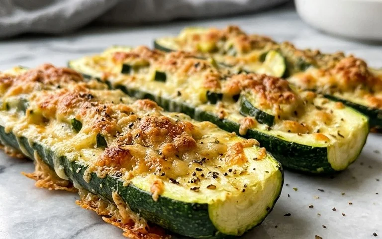 Baked Parmesan Zucchini
